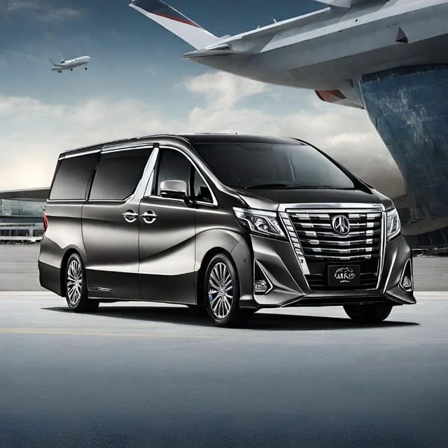 Professional driver welcoming guests for a Haneda airport transfer