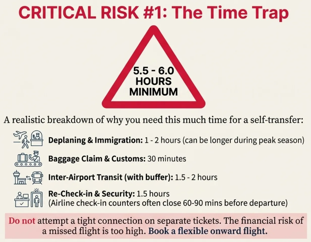 Narita Airport departure board showing international flight times