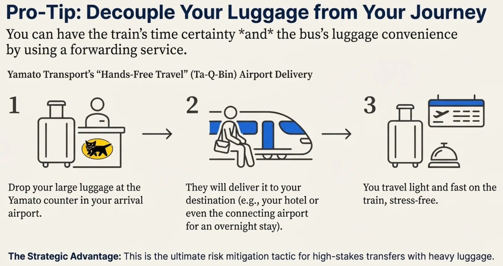 Tokyo rush hour traffic showing why train is more reliable